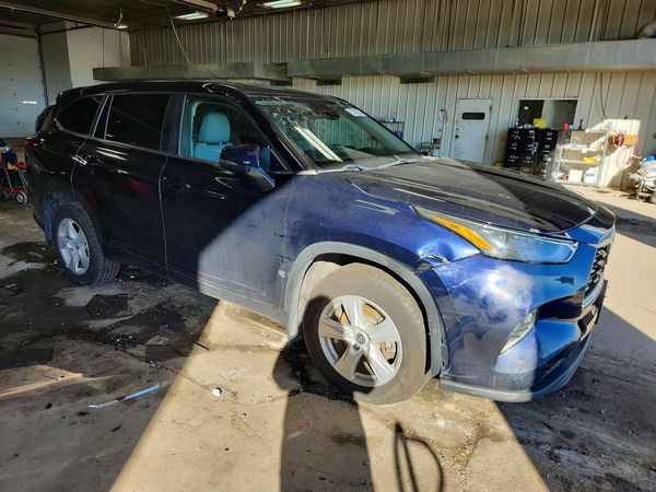 2023 TOYOTA HIGHLANDER — Passenger 3/4