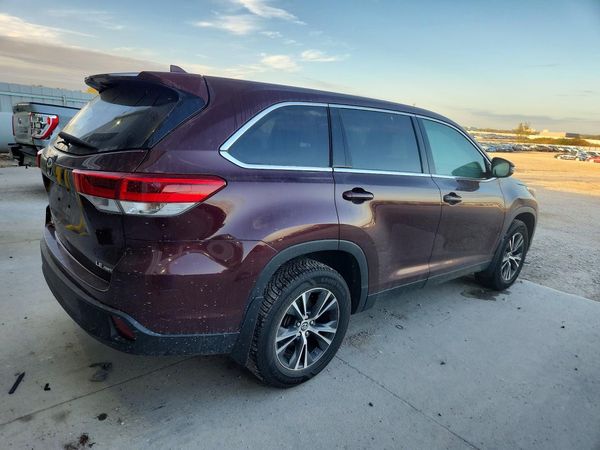 2019 TOYOTA HIGHLANDER LE/LE Plus — PSRA