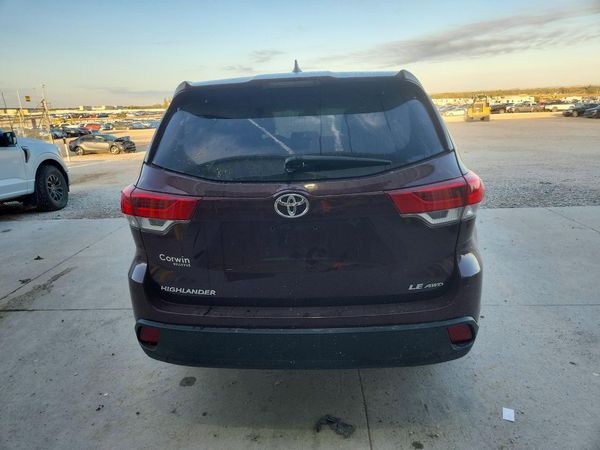 2019 TOYOTA HIGHLANDER LE/LE Plus — DIRR