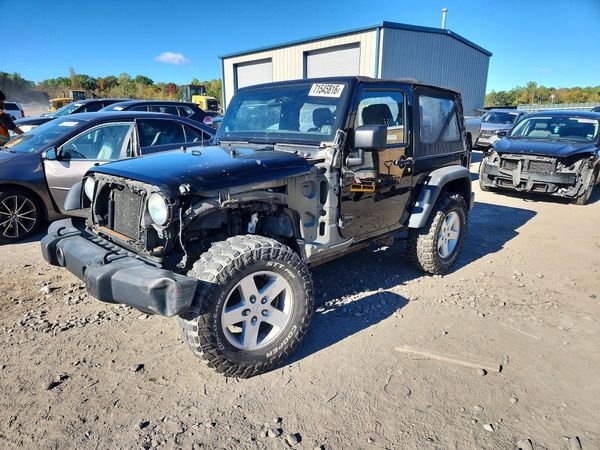 2012 JEEP WRANGLER Sport — Front 3/4