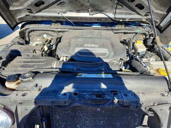 2012 JEEP WRANGLER Sport — Engine bay