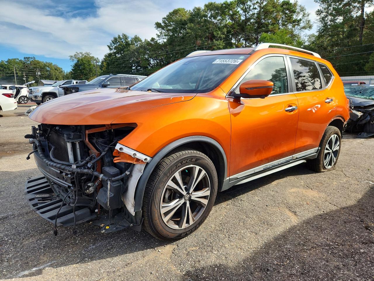 2018 NISSAN ROGUE — Front 3/4