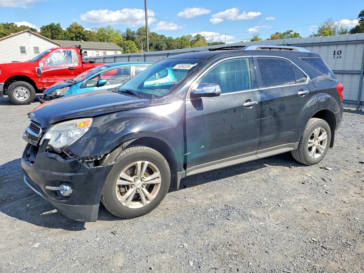 2013 CHEVROLET EQUINOX LTZ — Front 3/4
