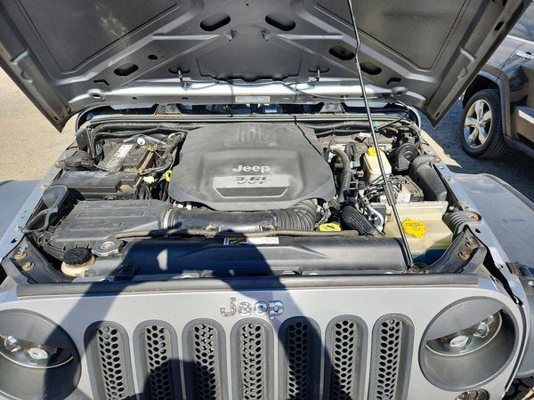 2013 JEEP WRANGLER Sport — Engine bay