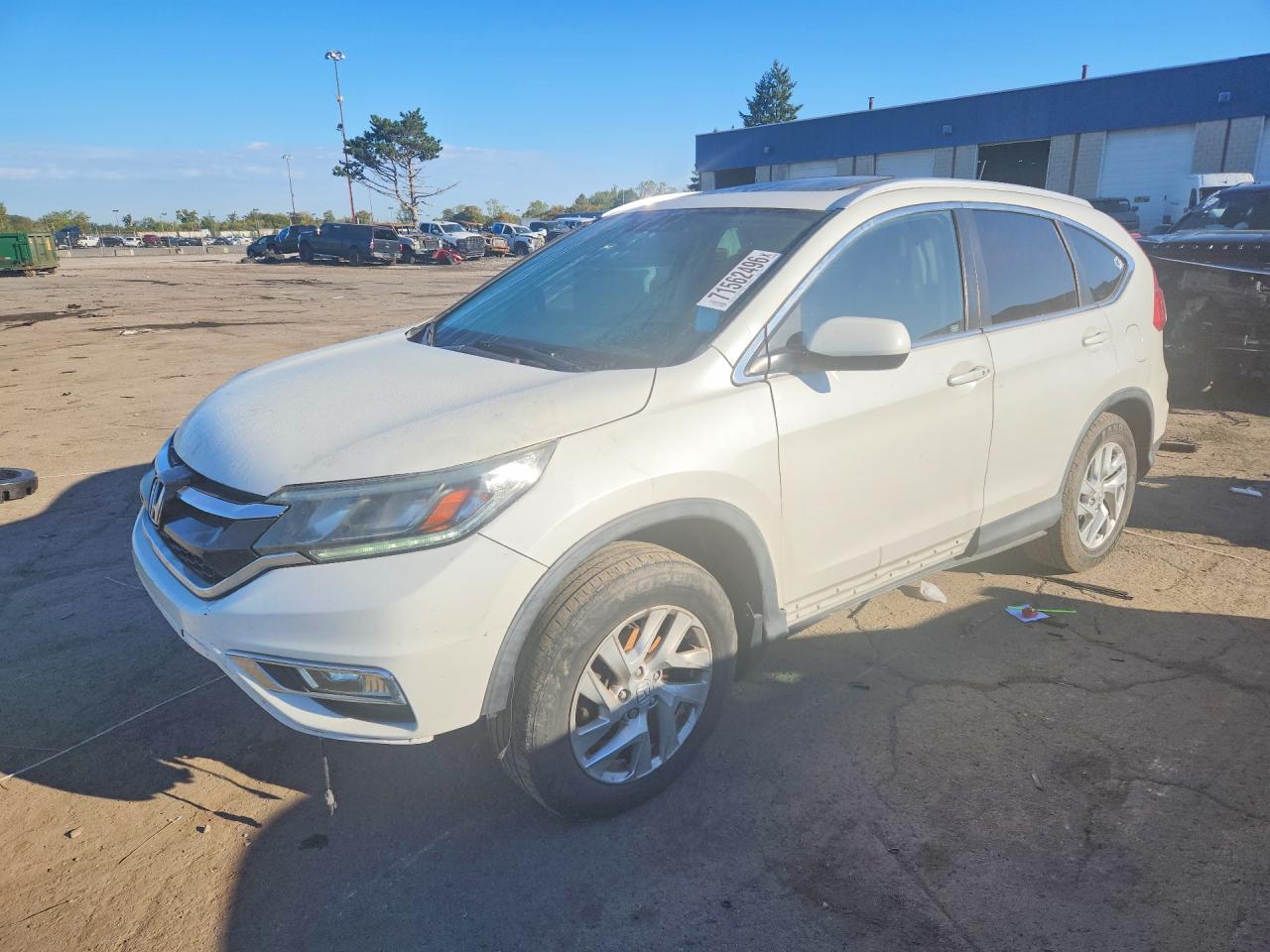 2016 HONDA CRV EX-L — Front 3/4