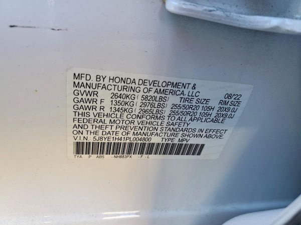 2023 ACURA MDX SH-AWD TECH — VINS