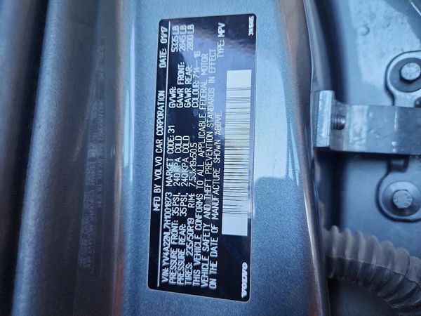 2017 VOLVO V90 CROSS COUNTRY Inscription — VINS