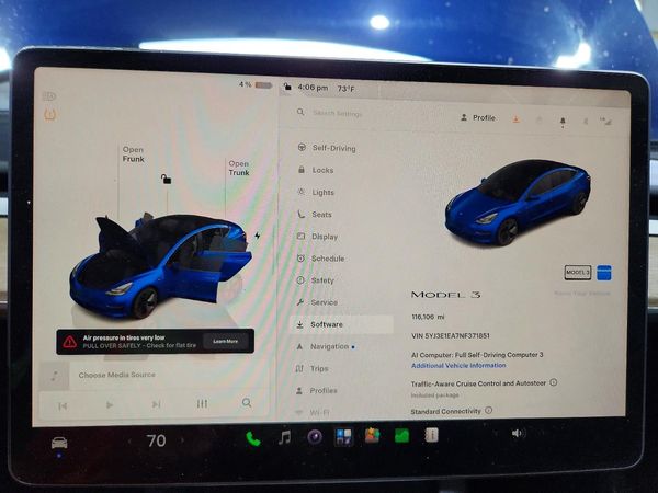 2022 TESLA MODEL 3 — ODOM