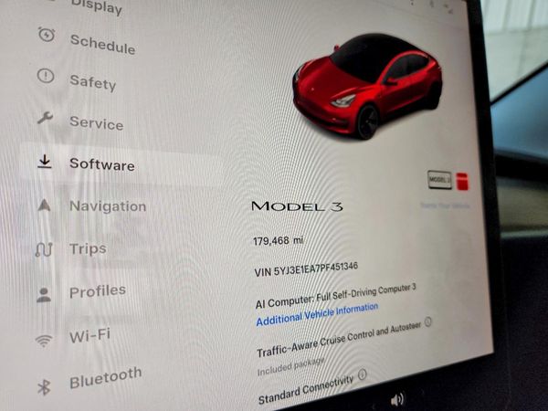 2023 TESLA MODEL 3 — ODOM