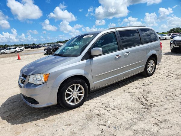 2015 DODGE GRAND CARAVAN SXT — Front 3/4