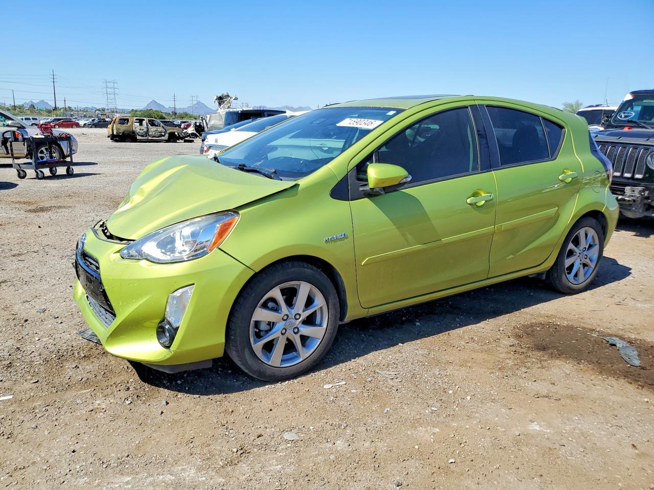 2016 TOYOTA PRIUS — Front 3/4