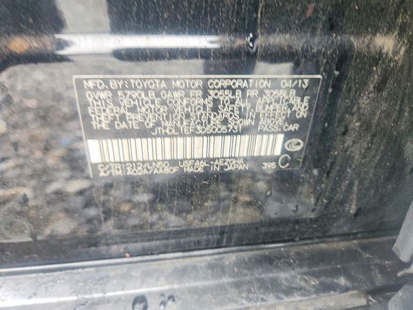 2013 LEXUS LS 460 — VINS