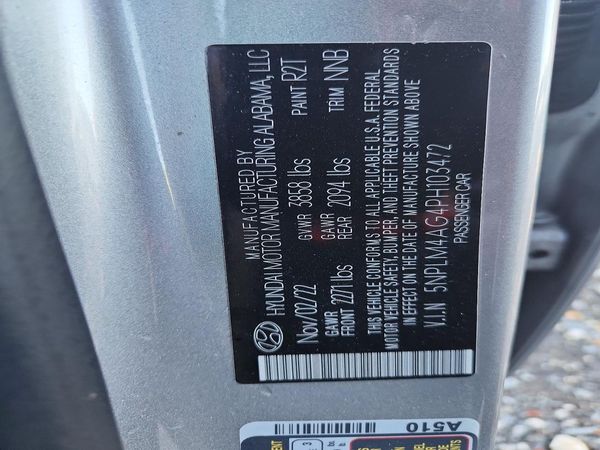 2023 HYUNDAI ELANTRA SEL — VINS