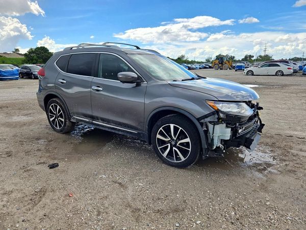 2018 NISSAN ROGUE — Passenger 3/4