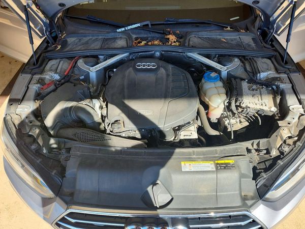 2018 AUDI A5 — Engine bay