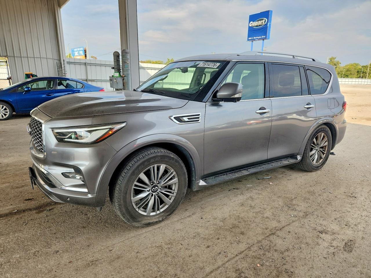 2021 INFINITI QX80 S — Front 3/4