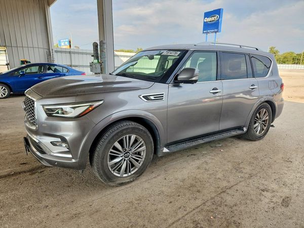 2021 INFINITI QX80 S — Front 3/4