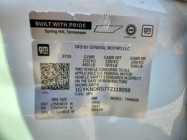 2026 CADILLAC XT5 Premium Luxury — VINS