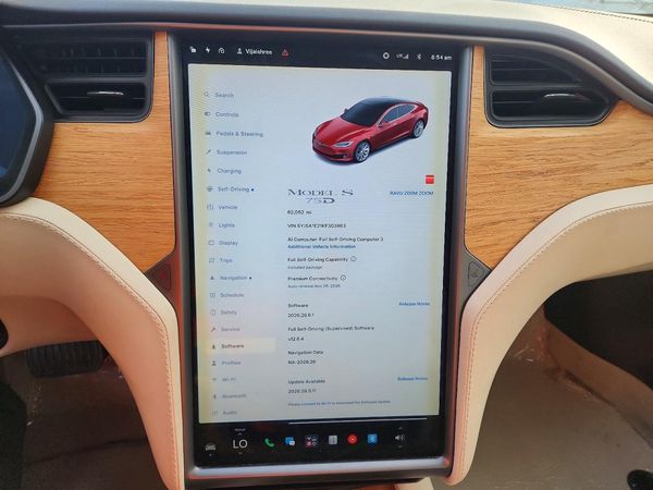 2019 TESLA MODEL S — ODOM