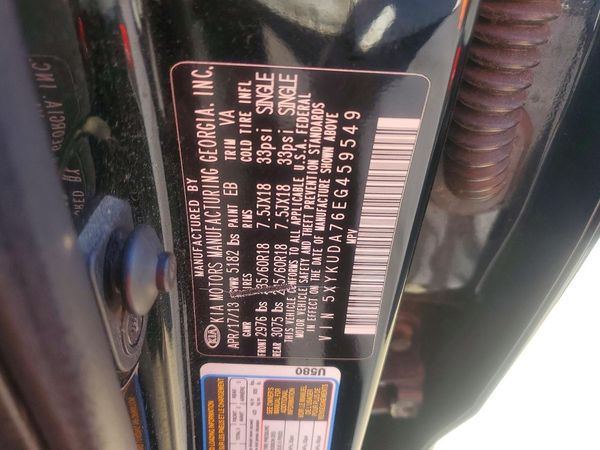 2014 KIA SORENTO EX — VINS