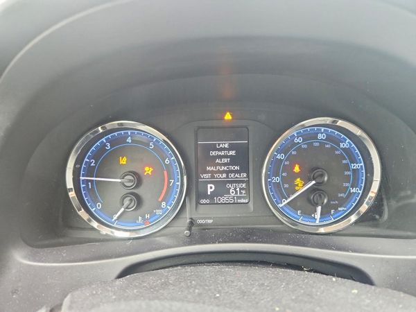 2019 TOYOTA COROLLA L/LE/SE/XLE/XSE — ODOM