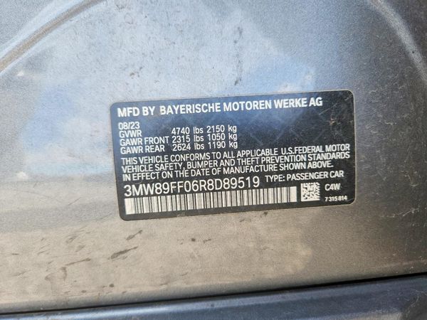 2024 BMW 3 SERIES xDrive — VINS