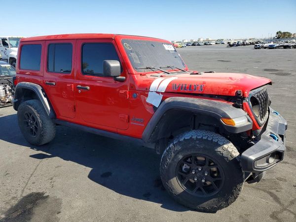 2024 JEEP WRANGLER 4XE — Passenger 3/4