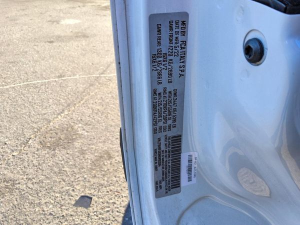 2022 RAM PROMASTER CITY Tradesman — VINS