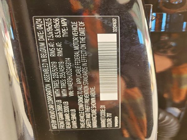 2025 VOLVO ALL OTHER Core — VINS