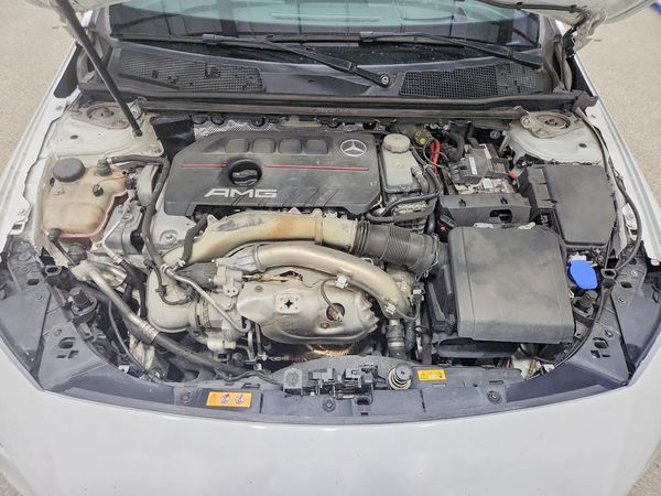 2022 MERCEDES-BENZ CLA AMG CLA35 — Engine bay
