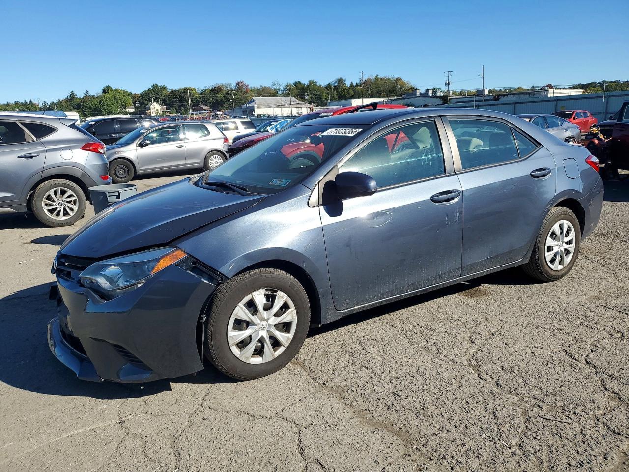 2014 TOYOTA COROLLA ECO/ECO PLUS — Front 3/4
