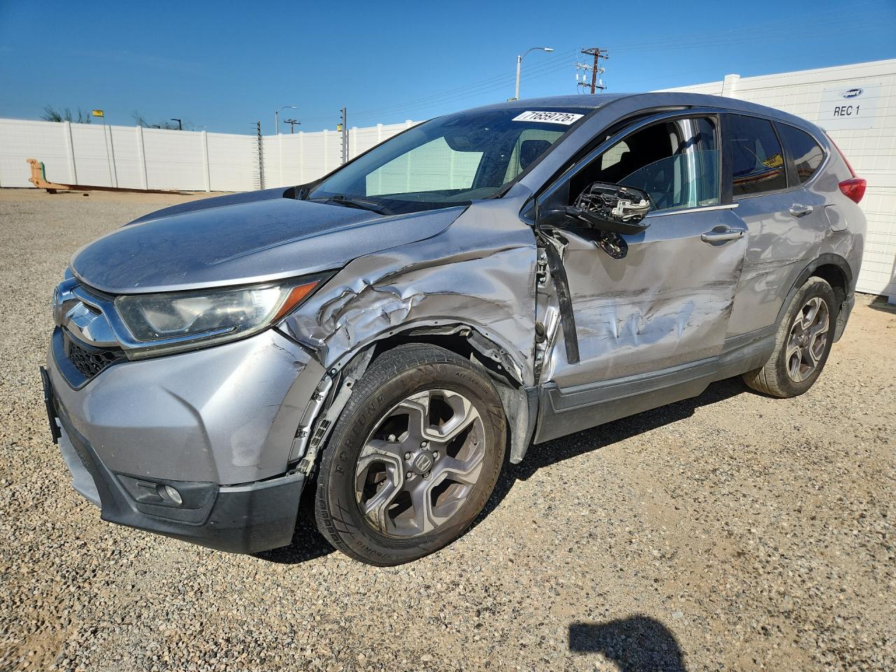 2018 HONDA CRV EX — Front 3/4