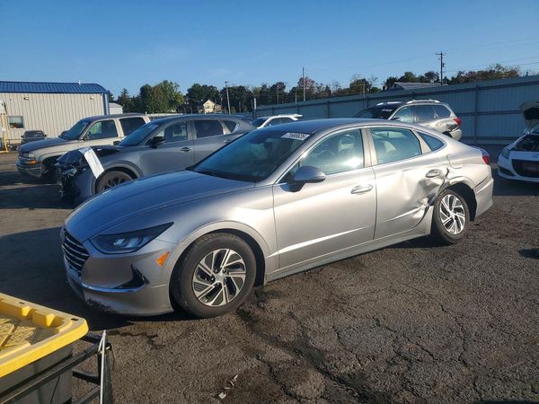 2020 HYUNDAI SONATA Blue — Front 3/4