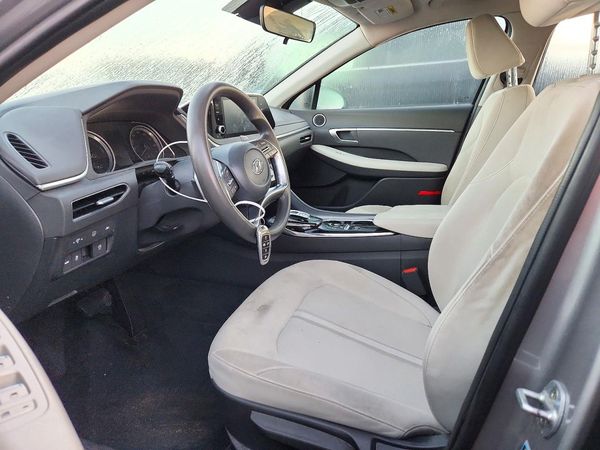2020 HYUNDAI SONATA Blue — DENT