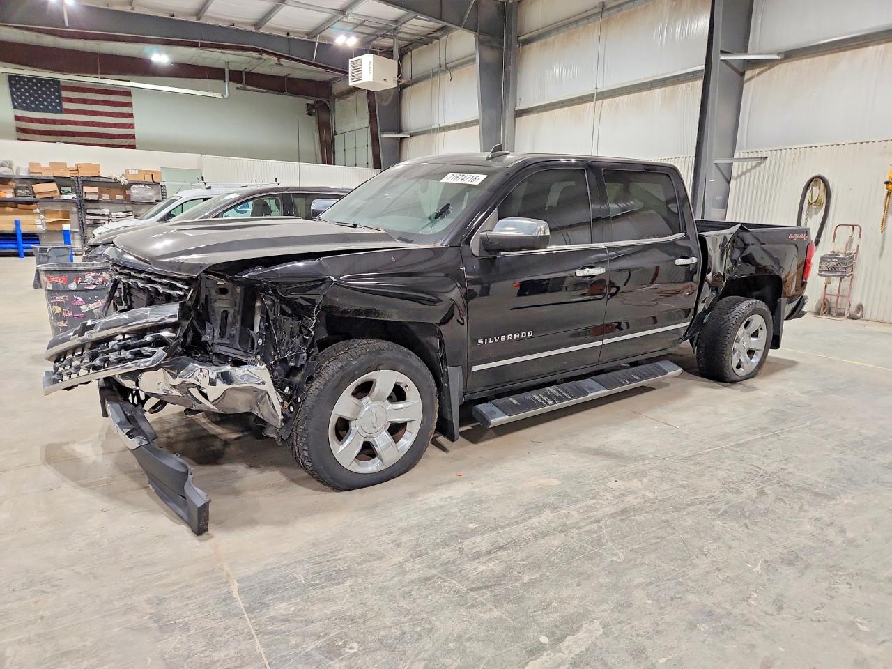 2017 CHEVROLET SILVERADO LTZ — Front 3/4
