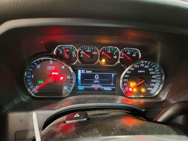 2017 CHEVROLET SILVERADO LTZ — ODOM