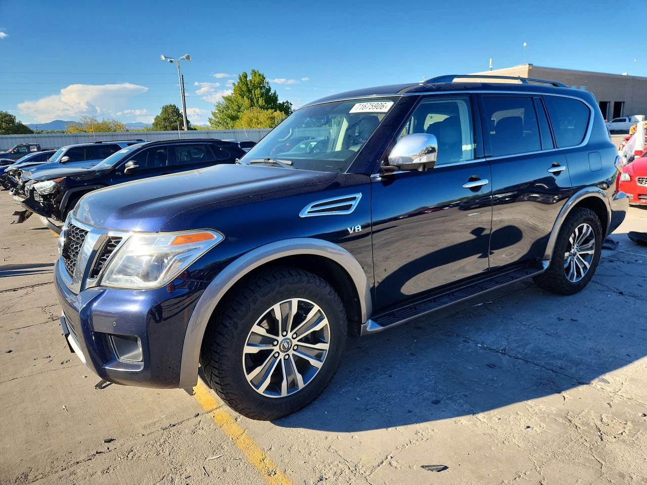 2018 NISSAN ARMADA — Front 3/4