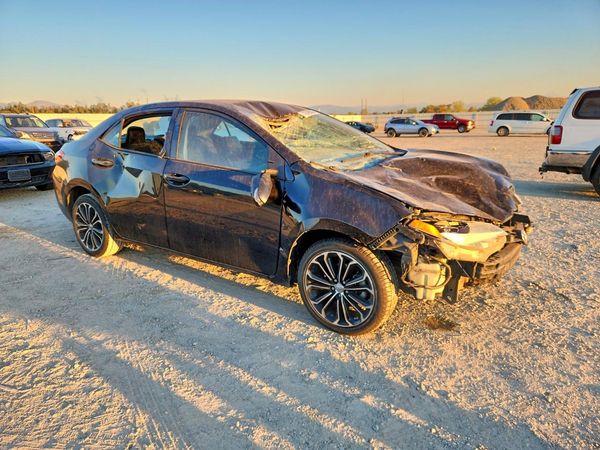 2016 TOYOTA COROLLA L/LE — Passenger 3/4