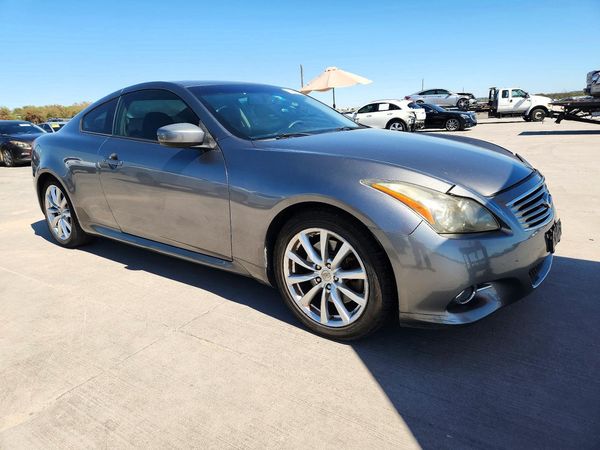 2012 INFINITI G37 — Passenger 3/4