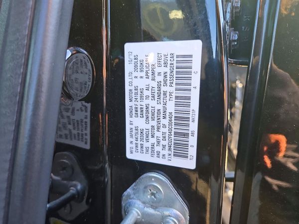 2013 ACURA TSX Tech — VINS