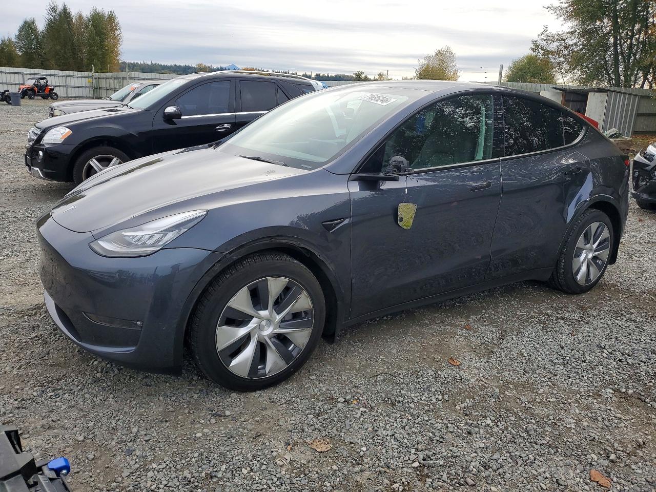 2021 TESLA MODEL Y — Front 3/4