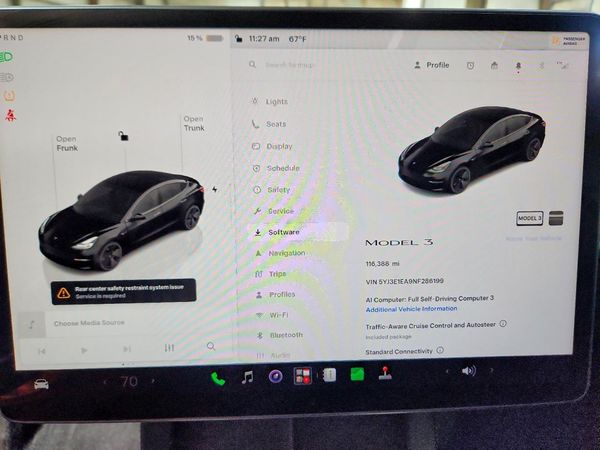 2022 TESLA MODEL 3 — ODOM