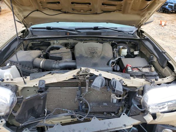 2017 TOYOTA TACOMA — Engine bay