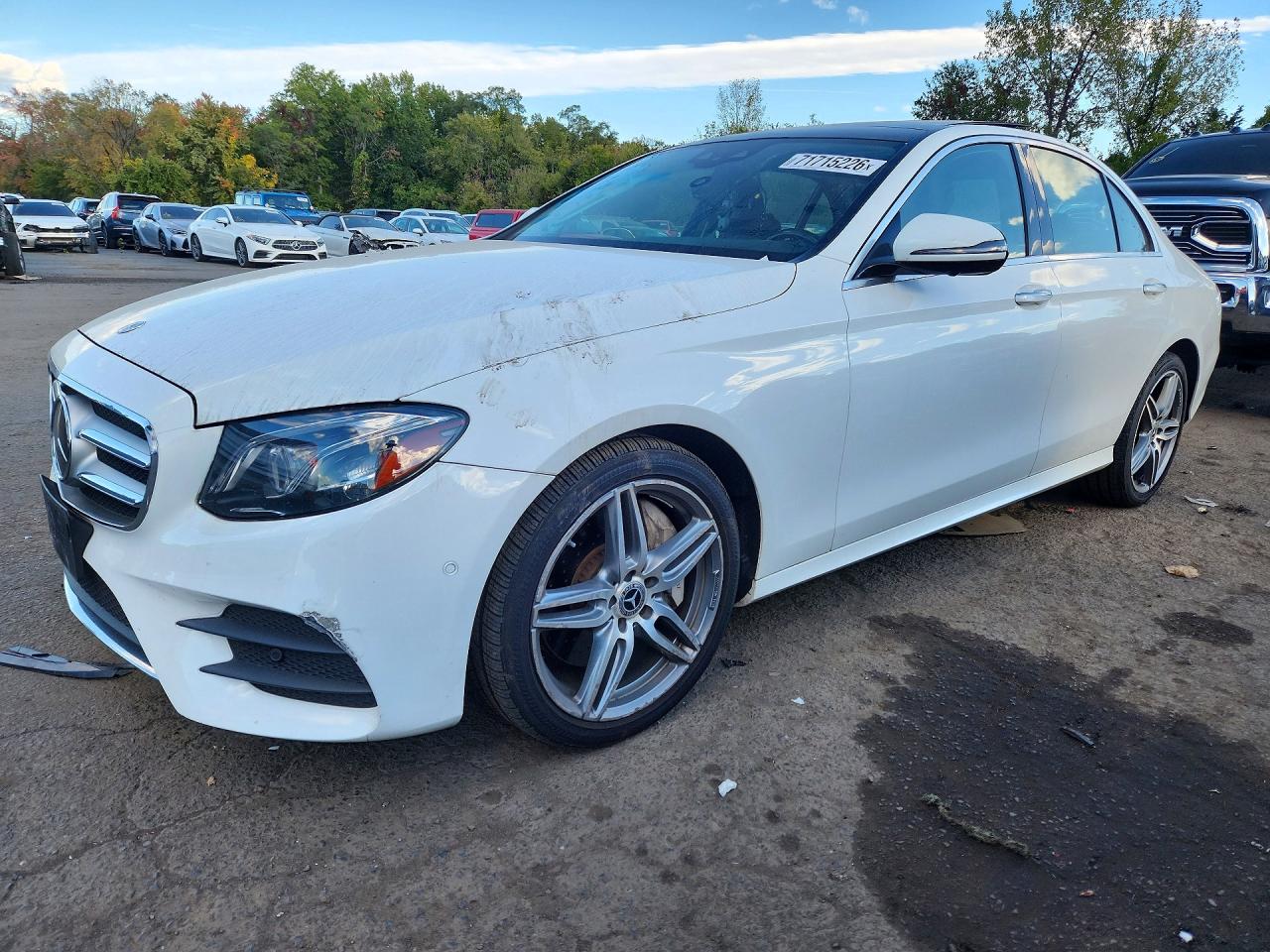 2018 MERCEDES-BENZ E E300-4M — Front 3/4