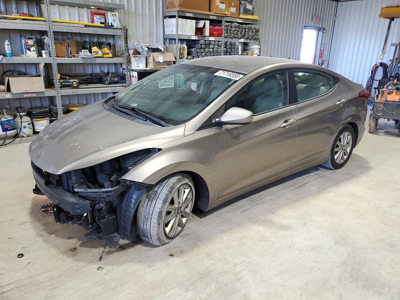 2016 HYUNDAI ELANTRA — Front 3/4