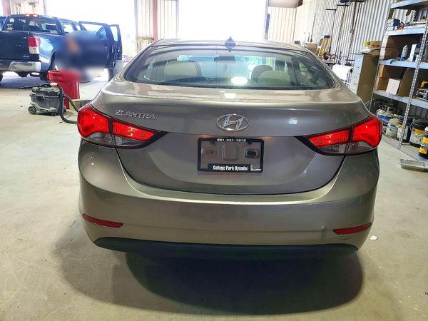 2016 HYUNDAI ELANTRA — DIRR