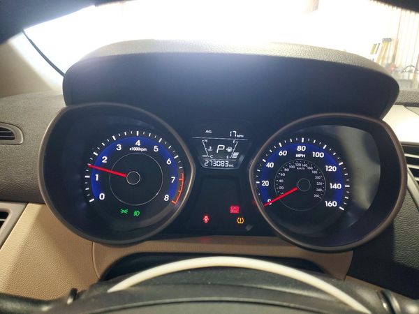 2016 HYUNDAI ELANTRA — ODOM