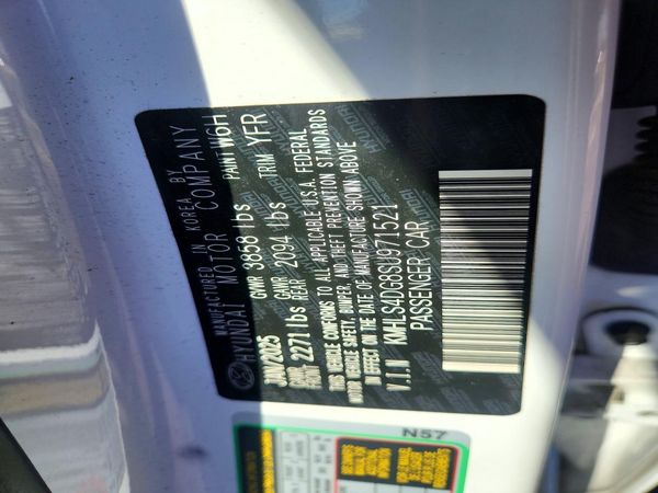 2025 HYUNDAI ELANTRA SEL Convenience — VINS