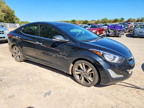 2014 HYUNDAI ELANTRA GLS(Middle) — Passenger 3/4