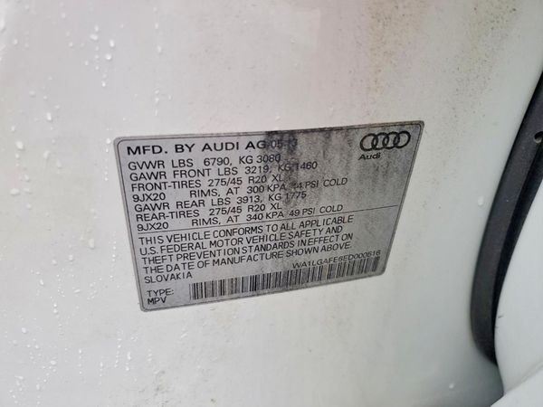 2014 AUDI Q7 Premium Plus — VINS
